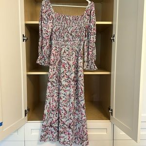 French Connection Flores Verona Midi Dress (size small)